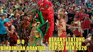 ATRAKSI TATUNG  SUNGAI PINYUH CGM 2020 KABUPATEN MEMPAWAH