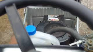На парах бензина Run an engine off gasoline fumes REAL