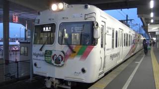 【4K】JR松本駅にて(313系、383系、115系、211系、HB-300系リゾートビューふるさと、E351系、松本電鉄3000系)