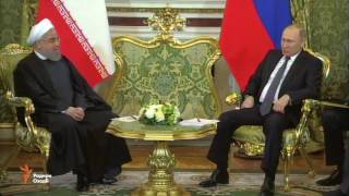 Дар Маскав Владимир Путин бо Ҳасан Рӯҳонӣ вохӯрд