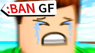ROBLOX ADMIN BANS HIS GIRLFRIEND