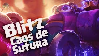 Nueva Skin Blitzcrank Caos de Sutura Probandola Vs ia @LeagueOfLegends @lol_spain