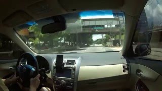 Andando em São Paulo no 1º dia do ano com Corolla - 01/01/2016