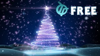 Free Christmas Tree Background Animation
