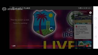 West indies vs ireland 3rd odi #ireland #odi #cricket #telecast #westindies #3rd odi