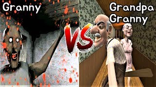 Granny vs Grandpa And Granny || Horror Game