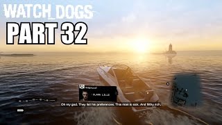 Watch Dogs Walkthrough Part 32 - PS4 Gameplay Review With Commentary 1080P