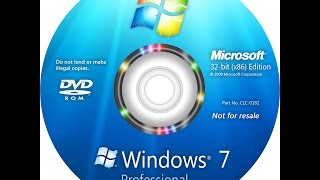 installation de win 7