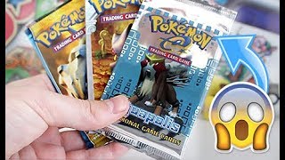 $1000+ OLD POKEMON BOOSTERS (E-SERIES!!)