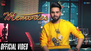 Memories (Official Video) | Pavvy | Rafat Music | New Punjabi Song 2020 | Latest Punjabi Song 2020