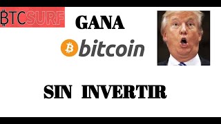 GANA BITCOIN SIN INVERTIR EN BTC SURF