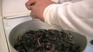 Cooking at Hot Rod Ramirez - Stuffed Pork Loin and Wally's Wings. Yohan's Mussels