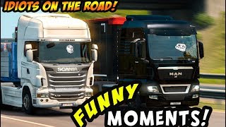 Euro Truck Simulator 2 Multiplayer Funny Moments & Crash Compilation #46