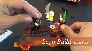 Lego Ninjago Lava Falls Set #70753 - Unboxing and build