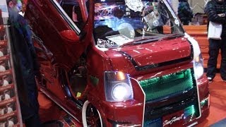 (HD)Osaka Auto Messe 2014-Custom Pickup Truck booth(大阪オートメッセ2014)