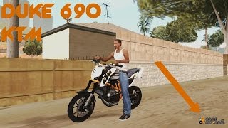 PRESENTATION KTM DUKE 690 GTA San Andreas