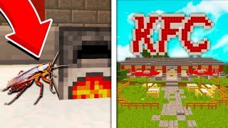 НАШЛИ ТАРАКАНОВ В КФС ! ВСЕ ТАЙНЫ KFC ! РЕВИЗОРРО В МАЙНКРАФТЕ ! 100% ТРОЛЛИНГ ЛОВУШКА MINECRAFT !