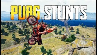 PLAYERUNKNOWN'S BATTLEGROUNDS BEST STUNTS COMPETITION! PUBG THE MOVIE PART 2! BEST DRIVER NA