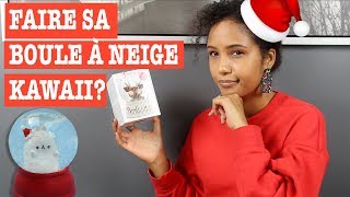 FAIRE SA BOULE À NEIGE KAWAII ?