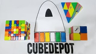 VALK2 M, YUXIN HuangLong PYRAMINX M, and X-Man SPARK 7x7 M | CubeDepot Unboxing!