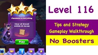 Bejeweled Stars Level 116 Tips and Strategy Gameplay Walkthrough No Boosters