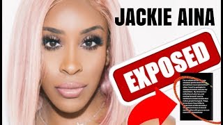 JACKIE AINA APOLOGY TO PETTY PAIGE WAS IT GOOD ENOUGH? MORE DRAMA