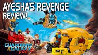 LEGO Guardians of the Galaxy vol.2 - Ayesha's Revenge Review! 76080