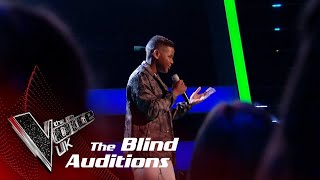 Donel Performs 'Cold Water': Blind Auditions | The Voice UK 2018