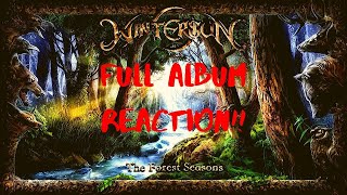 Wintersun - The Forest Seasons FULL LP REACTION!!