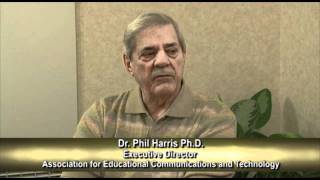 Dr. Phil Haris of AECT discussing Instructional Technology