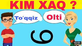 AJOYIB BOSHQOTIRMA SAVOLLAR!
OʻZINGIZNI SINAB KOʻRING!!