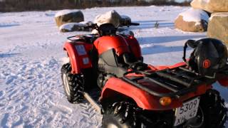 Квадроцикл CFMOTO 500. 2 года эксплуатации. Отчет.