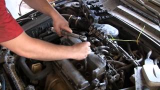 Замена прокладки крышки клапанов OPEL Vectra B