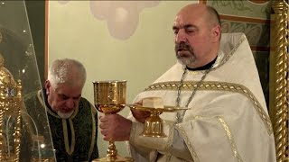 Рождественская ночная служба в храме Иоанна Предтечи г. Чехов