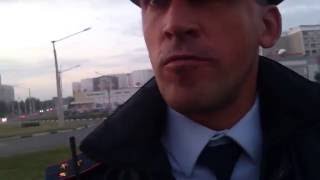 Экипаж Гибдд Новокузнецка № 832 нарушает ПДД 19.08.2016