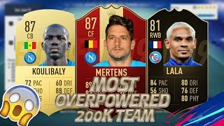 BEST 200K SQUAD BUILDER FIFA 19 | MOST BEASTLY TEAM IN FUT 19!!!