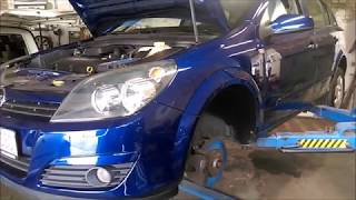 ЗАМЕНА РУЛЕВОЙ РЕЙКИ /// OPEL ASTRA H