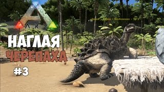 ARK: Survival Evolved (#3) - Строим дом. Наглая черепаха.
