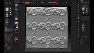 ZBrush Tileable Sculpting 01 - Brush Wrap Setup