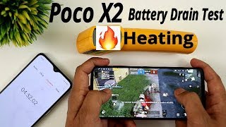Poco X2 Battery Drain 100% To 0% PUBG Ke Sath !! Poco X2 Gaming Review In HINDI