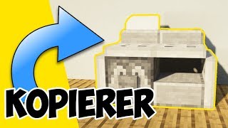 Wie baut man einen Kopierer In Minecraft | Minecraft Kopierer bauen
