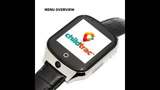 Childtrac  Smartwatch menu overview