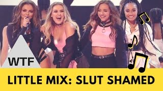 WTF! Little Mix SLUT SHAMED After X Factor Performance!? | Hollywire