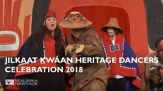Tlingit Group Jilkaat Ḵwáan Heritage Dancers, Celebration 2018 | Sealaska Heritage