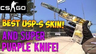CS GO Skins - Epic USP-S & Super Purple Bayonet Black Pearl! (McSkillet Inventory Update)