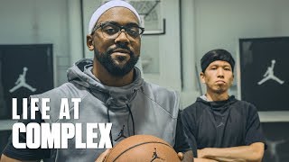 3PT BASKETBALL SHOOTOUT - MARCUS JORDAN VS TONY MUI | #LIFEATCOMPLEX