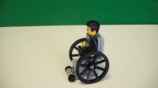 Делаем инвалидную коляску из Lego
