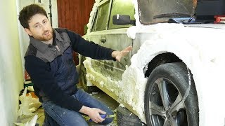 Проект по переделке кузова. (Часть 2) Тюнинг ВАЗ 2106 - обвес из монтажной пены.