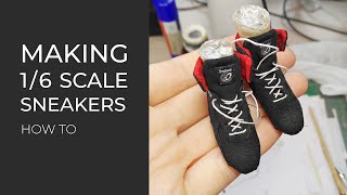 Making Doll Sneakers | Делаю Кроссовки для Куклы
