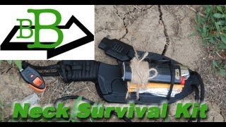 Wearable Survival Kit - Neck Knife